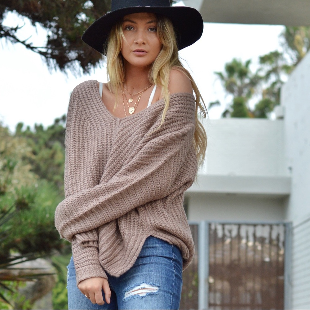 LAST 1️⃣ BOBY Heavy Knit V Neck Sweater - Picture 5 of 8